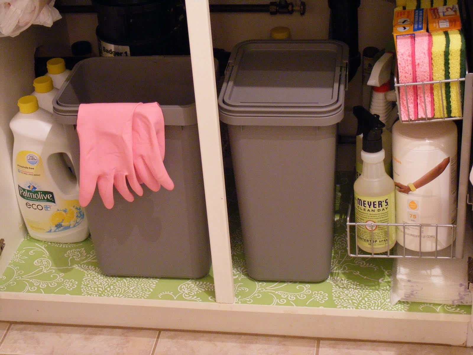 Under Kitchen Sink Organizers and Organizing Ideas - Clean and